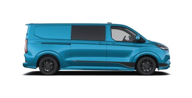 Ford TRANSIT CUSTOM 320 2.5 PHEV L2H1 Sport DC 233pk | Dubbele zijschuifdeur | Inklapbare trekhaak | 19 inch lichtmetalen Sport velgen (mat zwart) | Verwarmbaar stuurwiel | Navigatie systeem