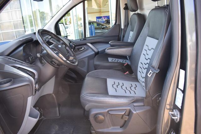 Ford TRANSIT CUSTOM 290 2.2 TDCI L1H1 Sport 155pk! | Camera | Lederen bekleding | Stoelverwarming | Navigatiesysteem