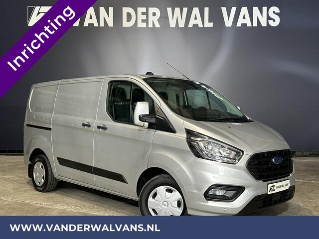Ford TRANSIT CUSTOM 2.0 TDCI 131pk L1H1 Inrichting Euro6 Airco | Navigatie | Android Auto | LED Cruisecontrol, Stoelverwarming, Verwarmde voorruit, Parkeersensoren, Bijrijdersbank