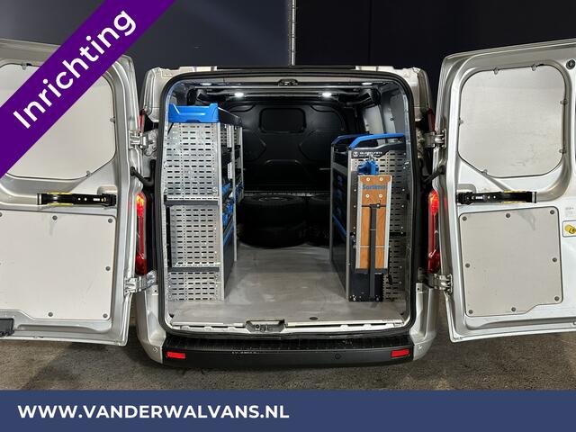 Ford TRANSIT CUSTOM 2.0 TDCI 131pk L1H1 Inrichting Euro6 Airco | Navigatie | Android Auto | LED Cruisecontrol, Stoelverwarming, Verwarmde voorruit, Parkeersensoren, Bijrijdersbank
