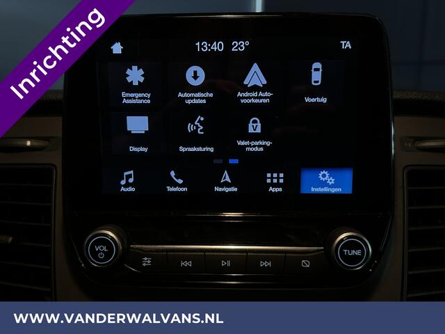 Ford TRANSIT CUSTOM 2.0 TDCI 131pk L1H1 Inrichting Euro6 Airco | Navigatie | Android Auto | LED Cruisecontrol, Stoelverwarming, Verwarmde voorruit, Parkeersensoren, Bijrijdersbank