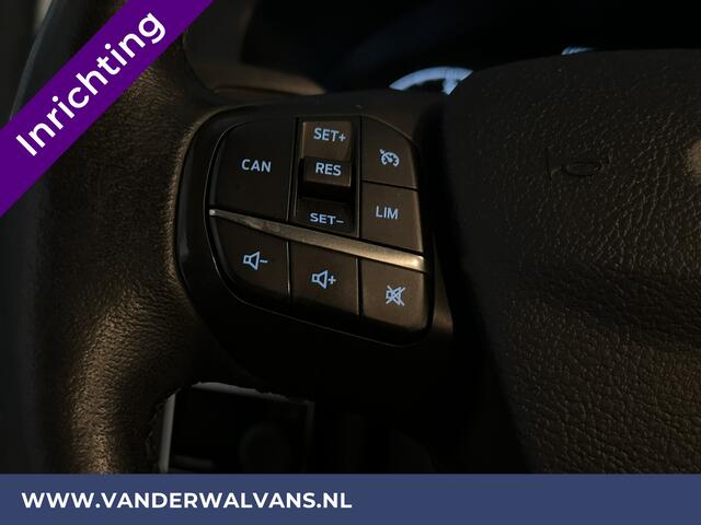 Ford TRANSIT CUSTOM 2.0 TDCI 131pk L1H1 Inrichting Euro6 Airco | Navigatie | Android Auto | LED Cruisecontrol, Stoelverwarming, Verwarmde voorruit, Parkeersensoren, Bijrijdersbank