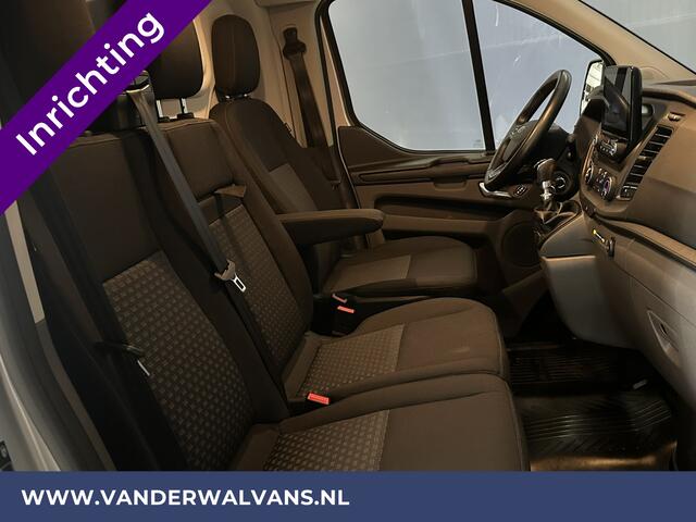 Ford TRANSIT CUSTOM 2.0 TDCI 131pk L1H1 Inrichting Euro6 Airco | Navigatie | Android Auto | LED Cruisecontrol, Stoelverwarming, Verwarmde voorruit, Parkeersensoren, Bijrijdersbank