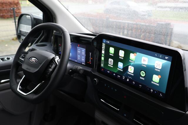 Ford TRANSIT CUSTOM 320 2.0 TDCI L2H1 DC Limited 170 PK | BPM VRIJ | ACC | Blind Spot | Navigatie | Camera | CarPlay | Lane Assist | Stoelverwarming | Raptor Edition | NL Auto | 6-Zitter | Dubbel Cabine