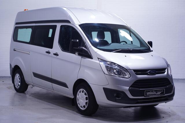 Ford TRANSIT CUSTOM 2.0 TDCI 130 pk L2H2 Dubbel Cabine 6p Airco Cruise Control, PDC V+A, Hoog Dak