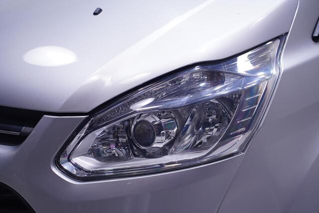 Ford TRANSIT CUSTOM 2.0 TDCI 130 pk L2H2 Dubbel Cabine 6p Airco Cruise Control, PDC V+A, Hoog Dak