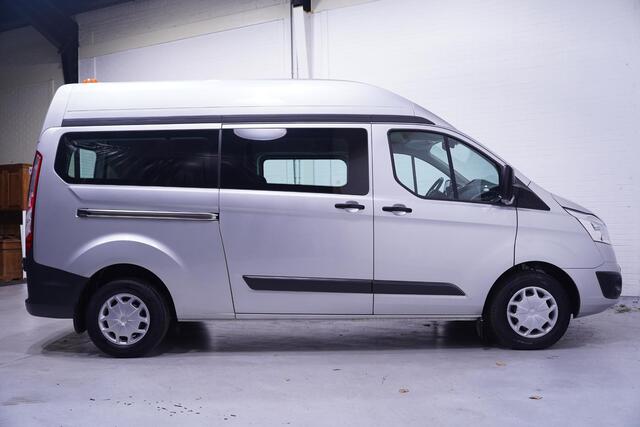 Ford TRANSIT CUSTOM 2.0 TDCI 130 pk L2H2 Dubbel Cabine 6p Airco Cruise Control, PDC V+A, Hoog Dak