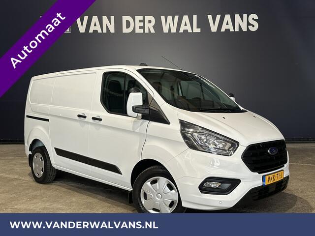 Ford TRANSIT CUSTOM 2.0 TDCI 130pk Automaat L1H1 Euro6 Airco | Camera | Trekhaak | Android Carplay | Cruisecontrol Parkeersensoren, bijrijdersbank, verwarmde voorruit, LED