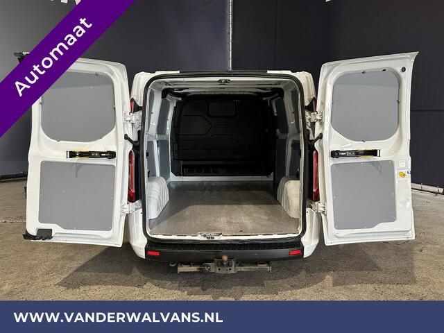 Ford TRANSIT CUSTOM 2.0 TDCI 130pk Automaat L1H1 Euro6 Airco | Camera | Trekhaak | Android Carplay | Cruisecontrol Parkeersensoren, bijrijdersbank, verwarmde voorruit, LED