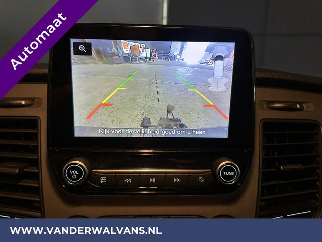 Ford TRANSIT CUSTOM 2.0 TDCI 130pk Automaat L1H1 Euro6 Airco | Camera | Trekhaak | Android Carplay | Cruisecontrol Parkeersensoren, bijrijdersbank, verwarmde voorruit, LED