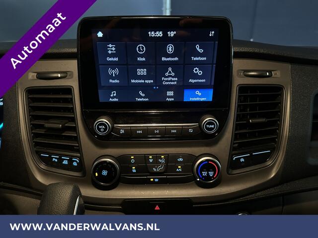 Ford TRANSIT CUSTOM 2.0 TDCI 130pk Automaat L1H1 Euro6 Airco | Camera | Trekhaak | Android Carplay | Cruisecontrol Parkeersensoren, bijrijdersbank, verwarmde voorruit, LED