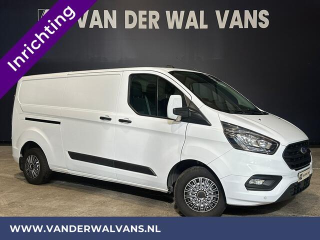 Ford TRANSIT CUSTOM 2.0 TDCI L2H1 Euro6 Airco | Camera | Cruise | Navigatie | Stoelverwarming Inrichting, Parkeersensoren V+A, LED, Bijrijdersbank, Bluetooth-telefonie
