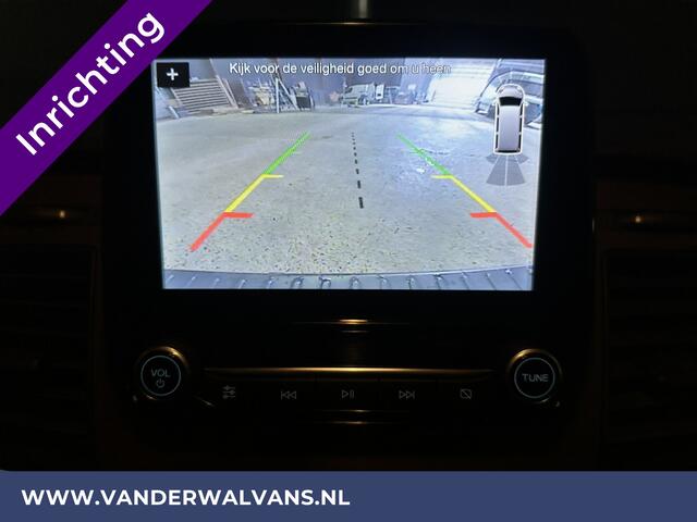 Ford TRANSIT CUSTOM 2.0 TDCI L2H1 Euro6 Airco | Camera | Cruise | Navigatie | Stoelverwarming Inrichting, Parkeersensoren V+A, LED, Bijrijdersbank, Bluetooth-telefonie