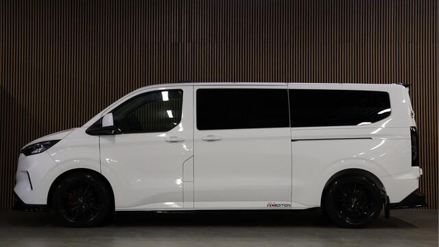 Ford TRANSIT CUSTOM 320 2.0 TDCI 170PK L2H1 DC | L+R Schuifdeur | ACC | Blind Spot | Navigatie | Camera | CarPlay | Lane Assist | Stoelverwarming | Raptor Edition | Trekhaak | 6-Zitter | Verlengde fabrieksgarantie tot 07-2029