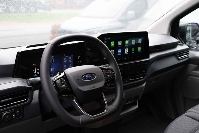 Ford TRANSIT CUSTOM 320 2.0 TDCI 170PK L2H1 DC | L+R Schuifdeur | ACC | Blind Spot | Navigatie | Camera | CarPlay | Lane Assist | Stoelverwarming | Raptor Edition | Trekhaak | 6-Zitter | Verlengde fabrieksgarantie tot 07-2029