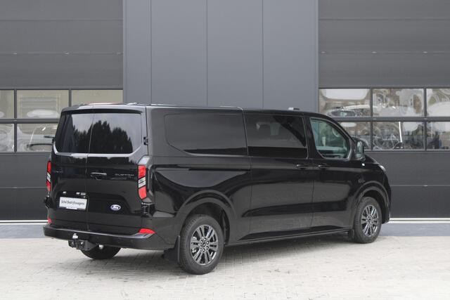 Ford TRANSIT CUSTOM 320 2.0 TDCI L2H1 Limited DC 150pk - Trekhaak - ACC - Getint glas - Stoel/Stuurverwarming - Carplay - Rijklaar