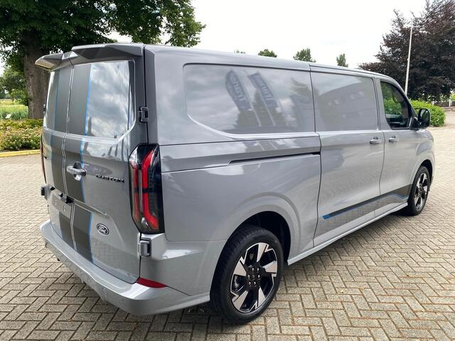 Ford TRANSIT CUSTOM Sport 2.5 233pk e-CVT PHEV 8-weg verstelbare verwarmbare passagiersstoel | Inklapbare trekhaak | Centrale dubbele vergrendeling | 19 inch lichtmetalen Sport velgen | Driver Assistance Pack Premium | Verwarmbaar stuurwiel | AGM accu | PHEV 1-fase oplaadkab