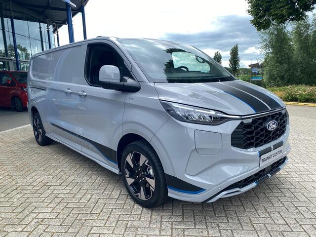 Ford TRANSIT CUSTOM Sport 2.5 233pk e-CVT PHEV 8-weg verstelbare verwarmbare passagiersstoel | Inklapbare trekhaak | Centrale dubbele vergrendeling | 19 inch lichtmetalen Sport velgen | Driver Assistance Pack Premium | Verwarmbaar stuurwiel | AGM accu | PHEV 1-fase oplaadkab