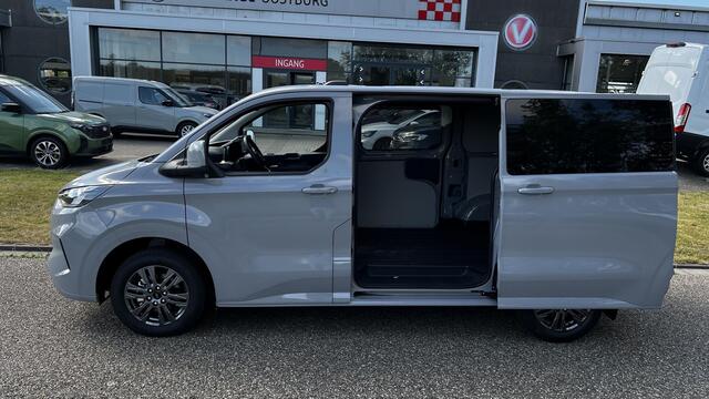 Ford TRANSIT CUSTOM 300 2.0 TDCI L1H1 Limited BPM VRIJ (voor bedrijven) Voorbereid als dubbele cabine