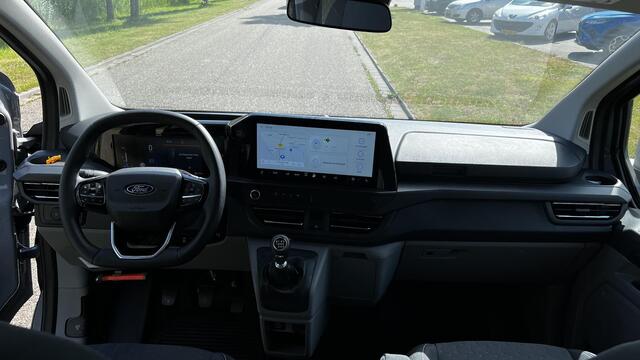 Ford TRANSIT CUSTOM 300 2.0 TDCI L1H1 Limited BPM VRIJ (voor bedrijven) Voorbereid als dubbele cabine