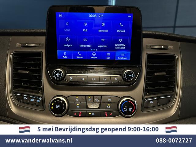 Ford TRANSIT CUSTOM 2.0 TDCI 130pk L2H1 Euro6 Airco | Camera | Navigatie | LED | Apple Carplay | Android Auto Cruisecontrol, Stoelverwarming, Verwarmde voorruit, Parkeersensoren, Bijrijdersbank, 2800kg trekvermogen