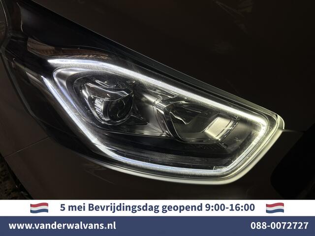 Ford TRANSIT CUSTOM 2.0 TDCI 130pk L2H1 Euro6 Airco | Camera | Navigatie | LED | Apple Carplay | Android Auto Cruisecontrol, Stoelverwarming, Verwarmde voorruit, Parkeersensoren, Bijrijdersbank, 2800kg trekvermogen