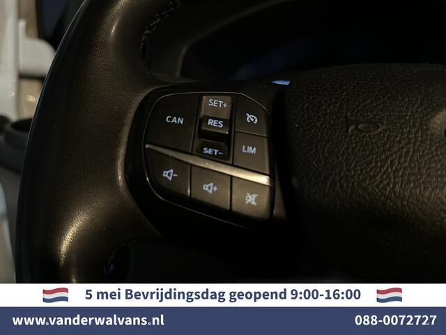 Ford TRANSIT CUSTOM 2.0 TDCI 130pk L2H1 Euro6 Airco | Camera | Navigatie | LED | Apple Carplay | Android Auto Cruisecontrol, Stoelverwarming, Verwarmde voorruit, Parkeersensoren, Bijrijdersbank, 2800kg trekvermogen