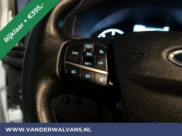 Ford TRANSIT CUSTOM 2.0 TDCI 130pk L2H1 *Rijklaar Direct Rijden* Euro6 Airco | Camera | LED | Cruisecontrol | Stoelverwarming Verwarmde voorruit, Parkeersensoren, Bijrijdersbank, 2800kg trekvermogen