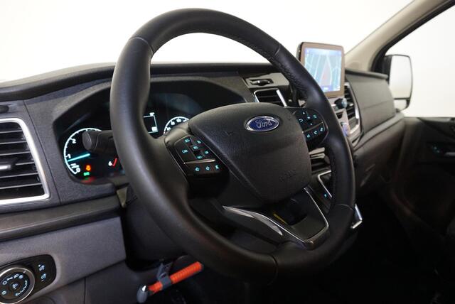 Ford TRANSIT CUSTOM 300 2.0 TDCI L2H1 Limited Dubbele cabine Aut. Navi| Airco| 2 Schuifdeuren | Trekhaak| PDC| Carplay| DAB|