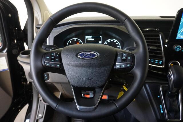 Ford TRANSIT CUSTOM 300 2.0 TDCI L2H1 Limited Dubbele cabine Aut. Navi| Airco| 2 Schuifdeuren | Trekhaak| PDC| Carplay| DAB|