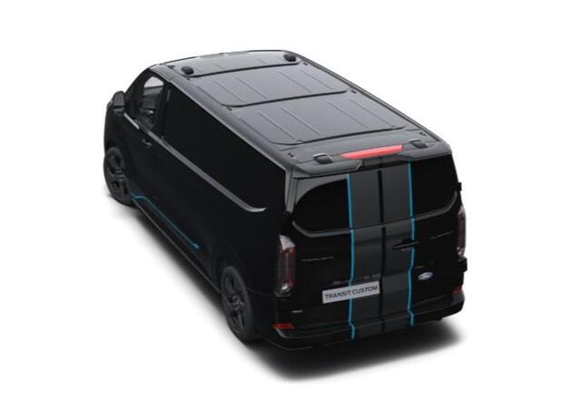 Ford TRANSIT CUSTOM 320 2.5 PHEV L2H1 Sport 233pk | Inklapbare trekhaak | 19 inch lichtmetalen Sport velgen (mat zwart) | Verwarmbaar stuurwiel | Navigatie systeem | B&O speakers
