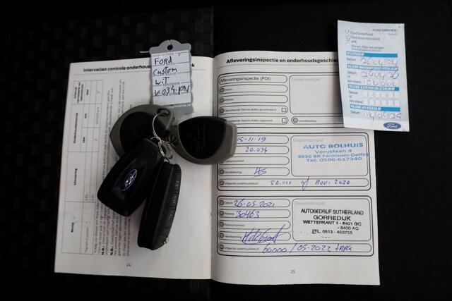 Ford TRANSIT CUSTOM 2.0 TDCI 130pk E6 L1H2 Trend Airco/Camera/Navi 06-2018