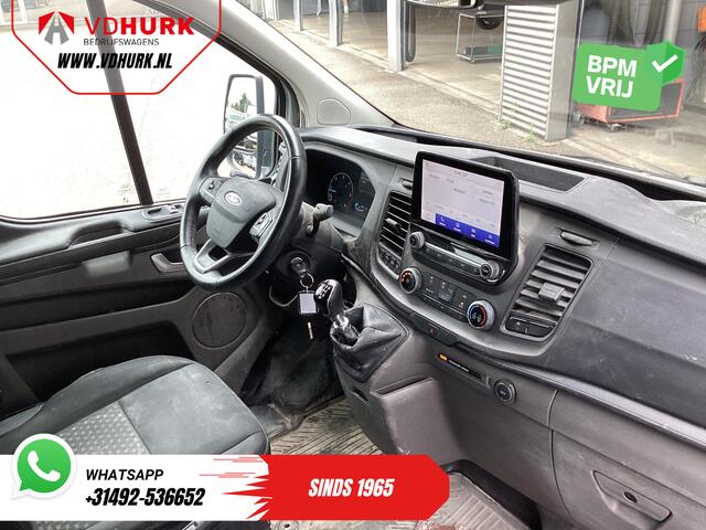 Ford TRANSIT CUSTOM 2.0 TDCI L2 Trend DC Dubbel Cabine BPM VRIJ! Stoelverw./ Carplay/ 2.7t Trekverm./ Navi/ PDC/ Cruise