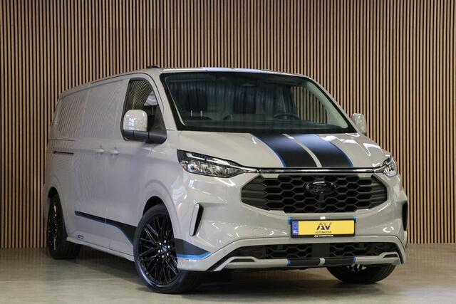 Ford TRANSIT CUSTOM 300 2.0 TDCI L2H1 Sport 170 PK DC | L+R Schuifdeur | Dubbel Cabine | ACC | Blind Spot | Navigatie | Camera | CarPlay | Lane Assist | | Raptor Edition | Trekhaak | 6-Zitter | MODELJAAR 2025 | Verlengde fabrieksgarantie tot 12-2029 | Dubbel Cabine