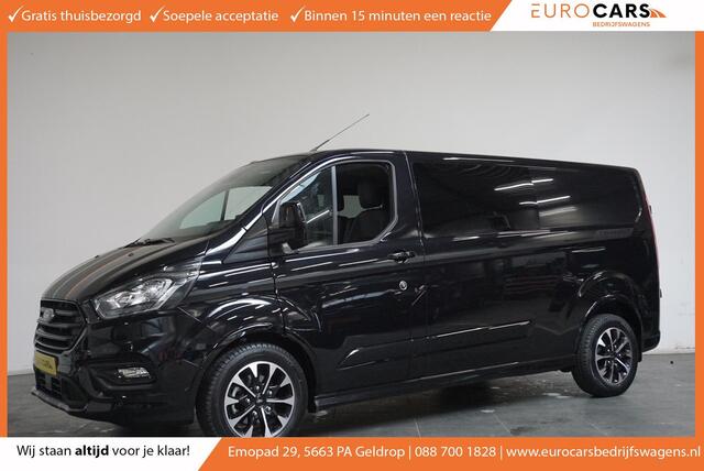 Ford TRANSIT CUSTOM 320 2.0 TDCI L2H1 Sport Dubbele Cabine Airco ACC Bluetooth Navi Trekhaak PDC Camera