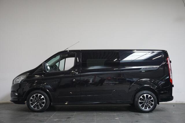 Ford TRANSIT CUSTOM 320 2.0 TDCI L2H1 Sport Dubbele Cabine Airco ACC Bluetooth Navi Trekhaak PDC Camera