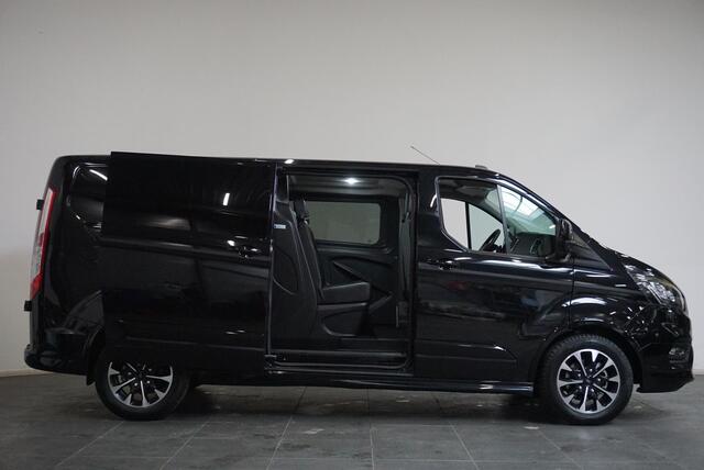 Ford TRANSIT CUSTOM 320 2.0 TDCI L2H1 Sport Dubbele Cabine Airco ACC Bluetooth Navi Trekhaak PDC Camera