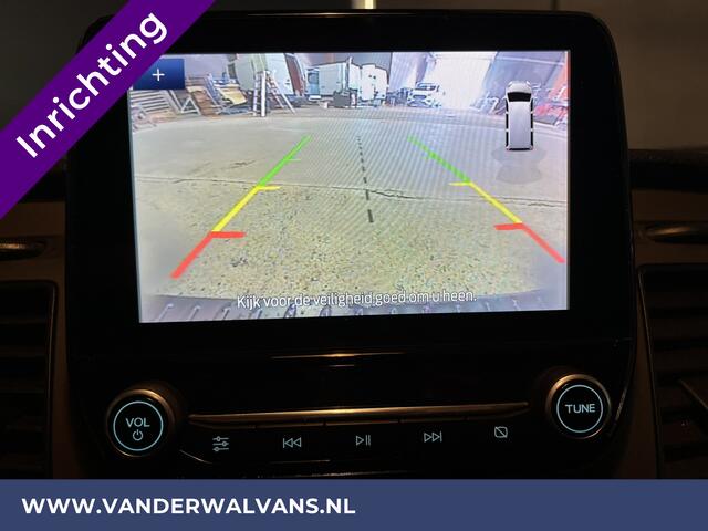 Ford TRANSIT CUSTOM 2.0 TDCI L2H1 Inrichting Euro6 Airco | Navigatie | Camera | LED | Cruisecontrol | Apple Carplay Parkeersensoren, Verwarmde voorruit, Stoelverwarming, Bijrijdersbank, 2800kg trekvermogen