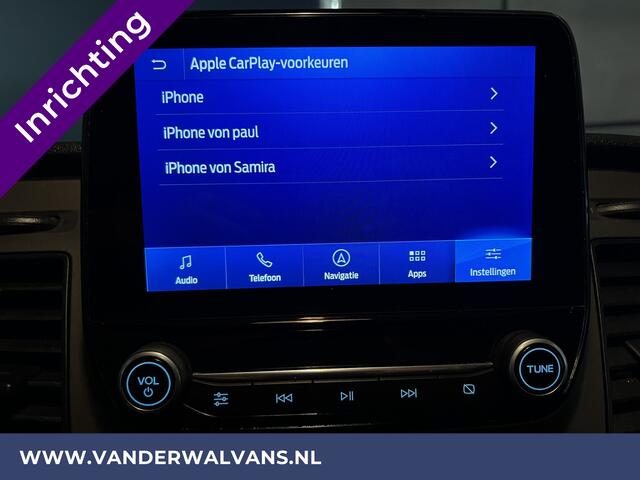 Ford TRANSIT CUSTOM 2.0 TDCI L2H1 Inrichting Euro6 Airco | Navigatie | Camera | LED | Cruisecontrol | Apple Carplay Parkeersensoren, Verwarmde voorruit, Stoelverwarming, Bijrijdersbank, 2800kg trekvermogen