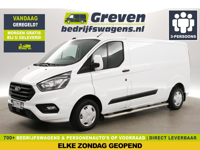Ford TRANSIT CUSTOM 2.0 EcoBlue L2H1 Airco Cruise PDC 3 Persoons LED Elektrpakket