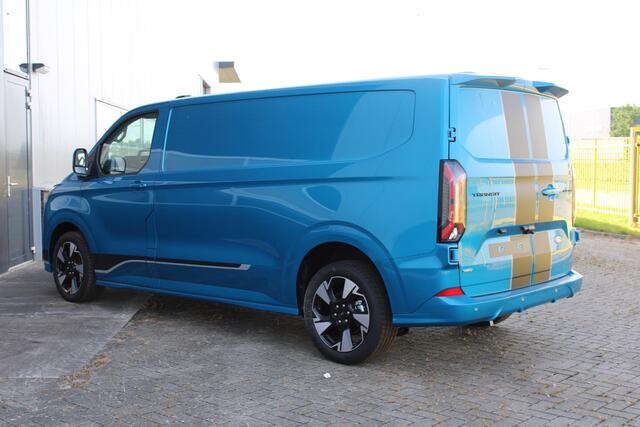 Ford TRANSIT CUSTOM 320 2.5 PHEV L2H1 Sport 233pk | Inklapbare trekhaak | 19 inch lichtmetalen Sport velgen (mat zwart) | Verwarmbaar stuurwiel | Navigatie systeem | B&O speakers