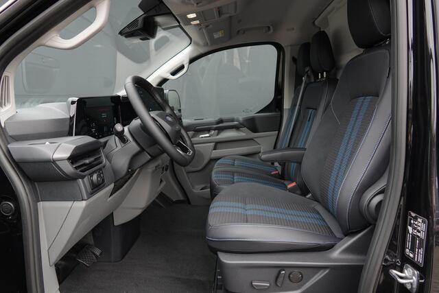 Ford TRANSIT CUSTOM L2H1 2.5 PHEV 233Pk | Sport | Plug In Hybrid | B&O Sound | 360° Camera | 2xschuifdeur | Trekhaak | 19'' Agate Black