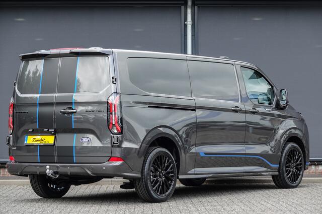 Ford TRANSIT CUSTOM L2H1 2.5 PHEV 233Pk | Sport | Plug In Hybrid | B&O Sound | 360° Camera | 2xschuifdeur | Trekhaak | 20'' Magnetic Grey