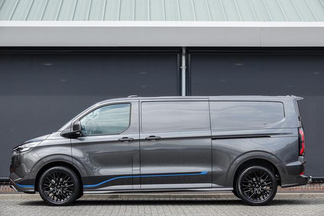 Ford TRANSIT CUSTOM L2H1 2.5 PHEV 233Pk | Sport | Plug In Hybrid | B&O Sound | 360° Camera | 2xschuifdeur | Trekhaak | 20'' Magnetic Grey