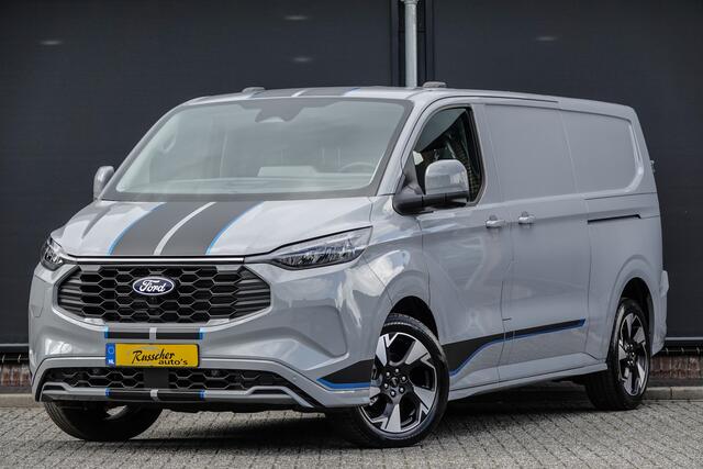 Ford TRANSIT CUSTOM L2H1 2.5 PHEV 233Pk | Sport | Plug In Hybrid | B&O Sound | 360° Camera | 2xschuifdeur | Trekhaak | 19'' Grey Matter