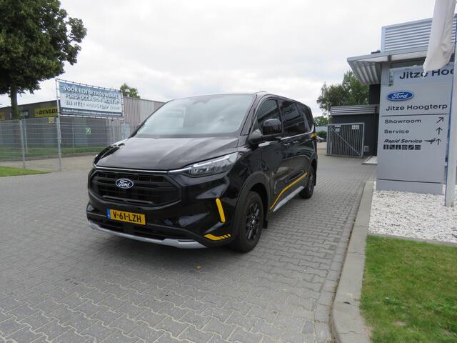 Ford TRANSIT CUSTOM 320 2.0 TDCI L1H1 Trail DUBBELE CAB,BPM VRIJ,NAVI,ADAPTIVE CRUISE,2500 KG TREKHAAK, LEER,CAMERA V&A,WINTERPACK.