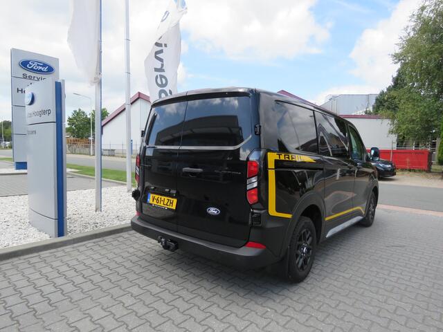 Ford TRANSIT CUSTOM 320 2.0 TDCI L1H1 Trail DUBBELE CAB,BPM VRIJ,NAVI,ADAPTIVE CRUISE,2500 KG TREKHAAK, LEER,CAMERA V&A,WINTERPACK.