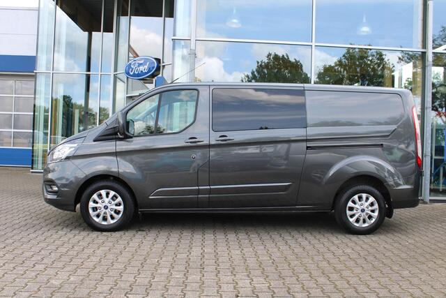 Ford TRANSIT CUSTOM 320 2.0 TDCI L2H1 Limited DC | 6-zits | Stoelverwarming | Trekhaak | Camera | Raptor grille
