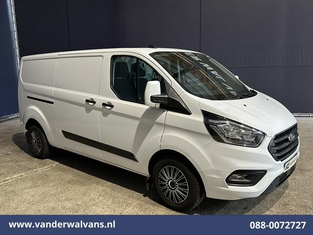 Ford TRANSIT CUSTOM 2.0 TDCI 130pk L2H1 Euro6 Airco | Android Auto | Stoelverwarming | Cruisecontrol | Parkeersensoren 2800kg trekvermogen, verwarmde voorruit, bijrijdersbank, LED