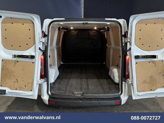 Ford TRANSIT CUSTOM 2.0 TDCI 130pk L2H1 Euro6 Airco | Android Auto | Stoelverwarming | Cruisecontrol | Parkeersensoren 2800kg trekvermogen, verwarmde voorruit, bijrijdersbank, LED